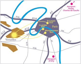 Plan Versailles Paris